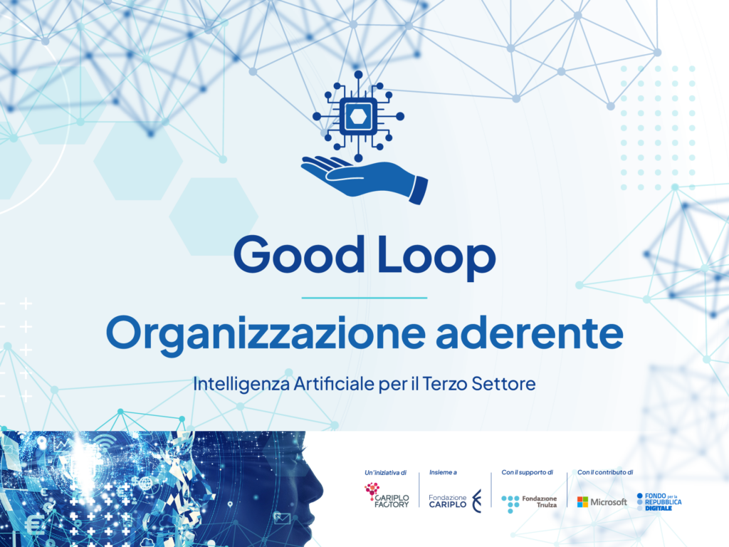 Good Loop, organizzazione aderente: Intelligenza Artificiale per il Terzo Settore